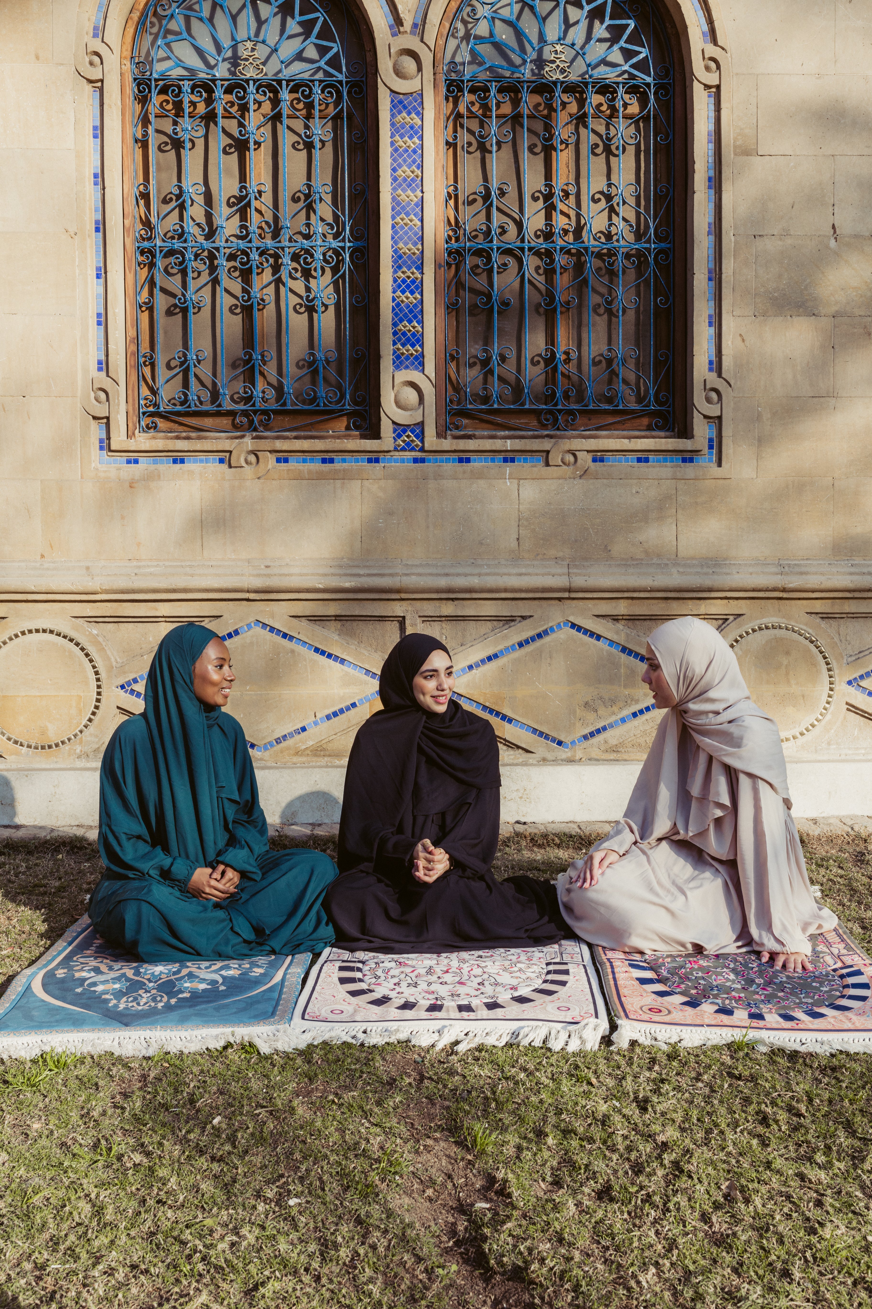 Black Plain Cotton Prayer Dress Isdal